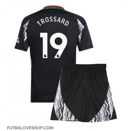 Dres Arsenal Leandro Trossard #19 Preč pre deti 2024-25 Krátky Rukáv (+ trenírky)